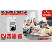 RIDDEX Plus Insect Repellent | Plug in, Mouse Deterrent - Pest Control for Defense Against Rats, Mice, Roaches, Bugs and Insects | Control Pests with No Toxins | White