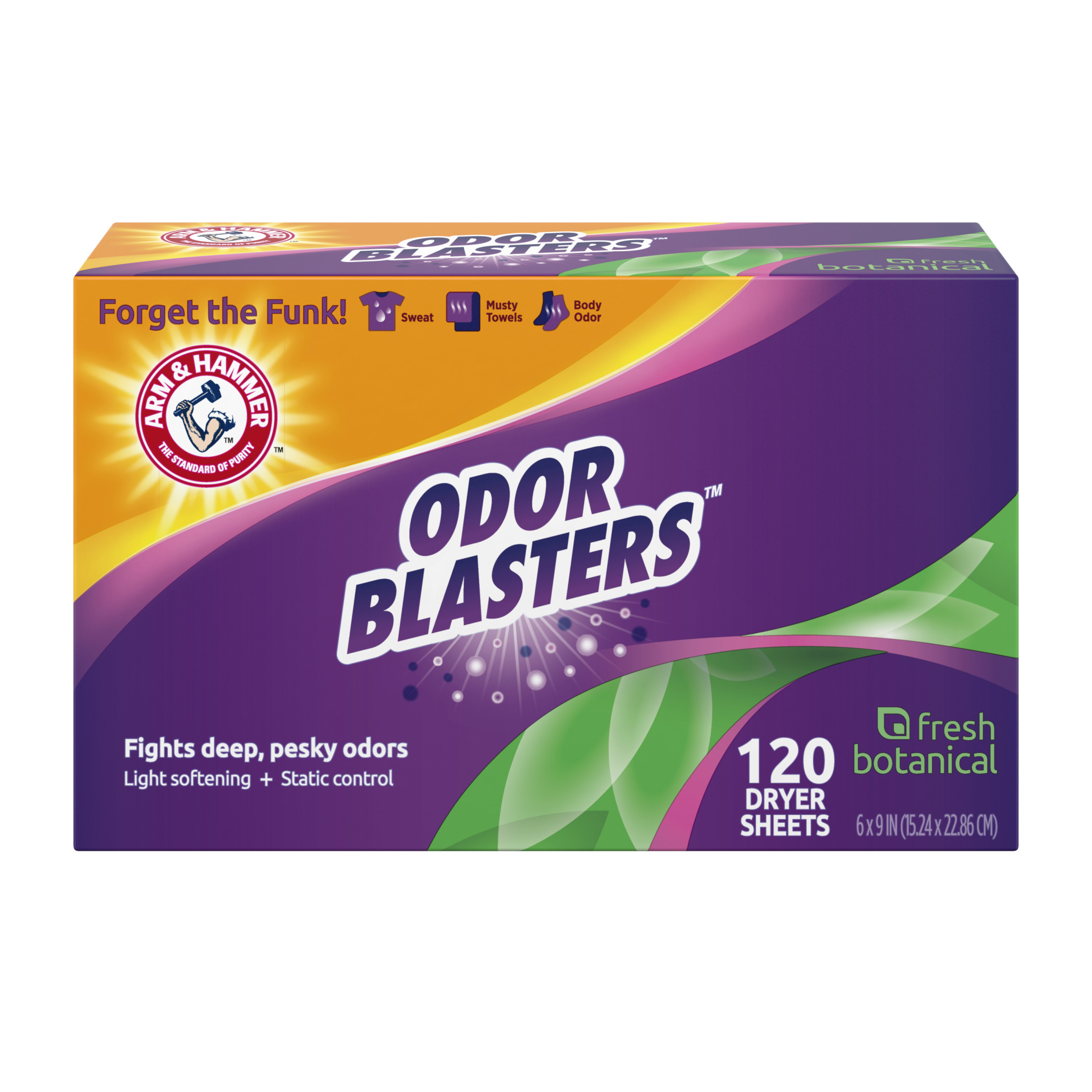 ARM & HAMMER Odor Blaster Dryer Sheets, 120 Count photo 8