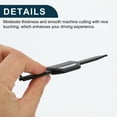 thumbnail image 4 of Unique Bargains AC Air Vent Clips Tab Air Conditioning Vent Outlet Trim Tab for BMW 3' G20 Black Silver Tone Right 1 Set, 4 of 6