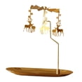 thumbnail image 4 of 2x Portavelas licencia de Almacenamiento Giratoria candeliere Navidad, 4 of 7