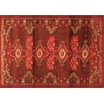 thumbnail image 1 of Ahgly Company Indoor Rectangle Persian Orange Traditional Area Rugs, 7' x 9', 1 of 1