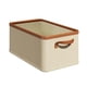 thumbnail image 5 of Clothing Storage Bins for Closet with PU Handles,Foldable Drawer Clothes Organizer for Organizing Wardrobe 18L, 5 of 5