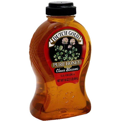 Dutch Gold Pure Honey From Clover Blossoms, 16 oz (Pack of 6) by Generic