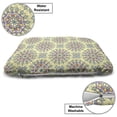 thumbnail image 3 of Abstract Pet Bed, Oriental Mandala Pattern Hand Drawn Like Pastel Style Art Print, Resistant Pad for Dogs and Cats Cushion with Removable Cover, 24" x 39", Pale Yellow and Multicolor, by Ambesonne, 3 of 4