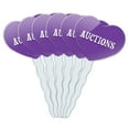 thumbnail image 1 of Auctions Heart Love Cupcake Picks Toppers - Set of 6, 1 of 1