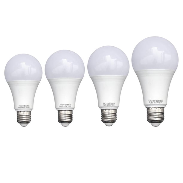 Bombilla LED E27 Radar SMD5730 Sensor de movimiento (12W) Blanco