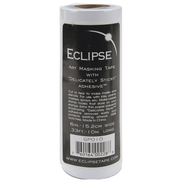 Eclipse Art Masking Tape Roll-15,2cmx10 Mètres