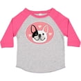 thumbnail image 3 of Inktastic French Bulldog Dog Girls Toddler T-Shirt, 3 of 5