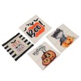 thumbnail image 4 of Fundas de almohada ANGGREK Halloween 4 Piezas Lino 45 x 45 cm, 4 of 8