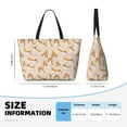 thumbnail image 2 of Large Beach Bags Water-resistant Sandproof - Beagle Dog cute cartoon Cute Beach Tote Bags for Women with Zipper, 2 of 6