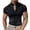 Black, variant on Mens Tshirts, Men's Slim Fit V Neck T Shirt With Chain Detail Casual Comfortable Summer Tee For Daily Wear Home Outing Leisure Microfiber Tee Shirts for Men Red S
