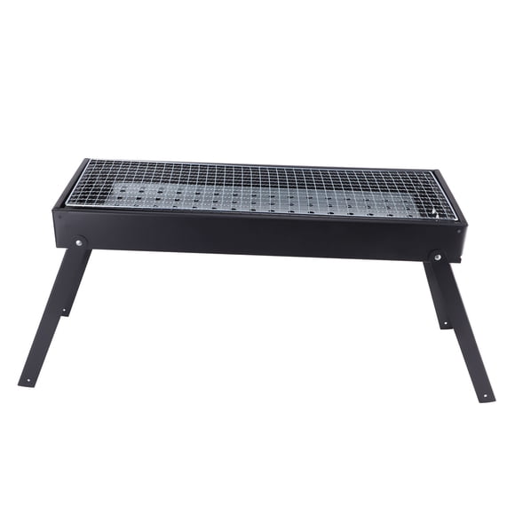 Charcoal BBQ Grill, Foldable Detachable Outdoor Barbecue Grill Lightweight Easy Cleaning for Picnic for Home