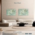 thumbnail image 3 of Elephant Stock Dogwood In Spring On Blue Wall Art - Horizontal Canvas Wall Art - Living Room Wall Decor - Floral And Botanical Canvas - Gray And Blue Decor By Danhui Nai - 48" x 32", 3 of 4