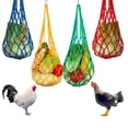 thumbnail image 2 of Chicken Vegetable Hanging Feeder Toy for Hens Pet Birds Fruit Holder with Hooks for Hens Large Bird 4 Pack, 2 of 12