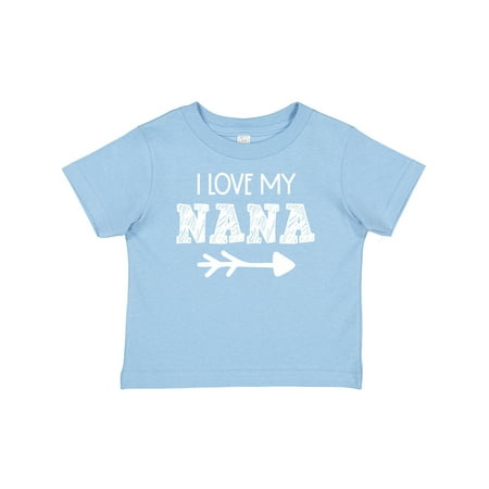 

Inktastic I Love My Nana with Arrow Gift Baby Boy or Baby Girl T-Shirt