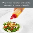 thumbnail image 4 of Mainstays Kitchen 16 oz Squeeze Bottle with Mixing Cap – Condiment Dispenser - Red, 4 of 11