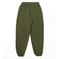 thumbnail image 1 of Sylvamorning New Women Casual Solid Color Sport Pants Elastic Waist Ankle Cuff Loose Sweatpants, 1 of 6