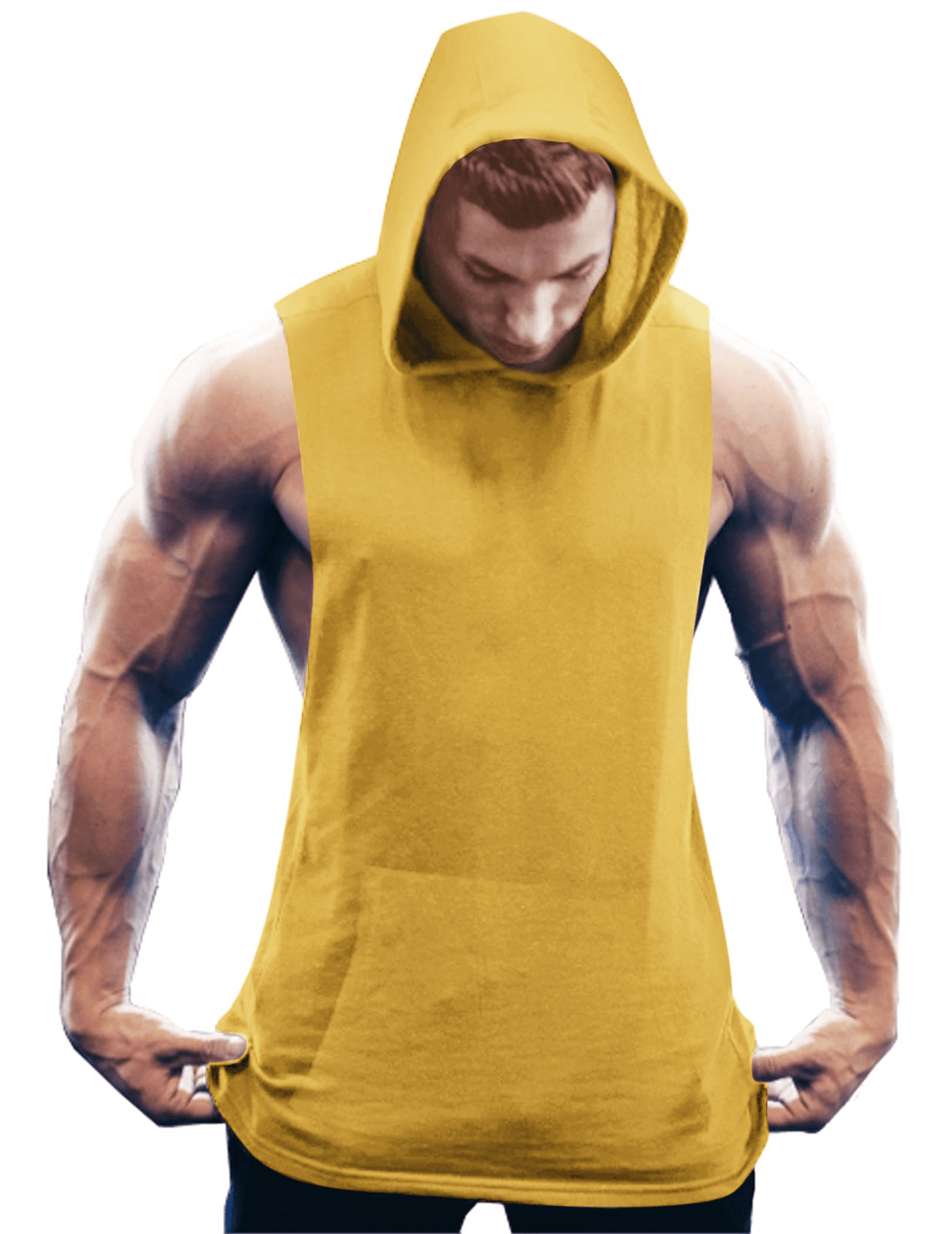 COOFANDY Men s Sleeveless Workout Hoodie Size M Honduras Ubuy