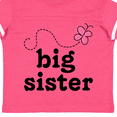 thumbnail image 4 of Inktastic Big Sister Butterfly Announcement Girls Toddler T-Shirt, 4 of 5