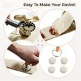 thumbnail image 4 of Dumpling Maker Kit Set, 15 PCS Empanadas Press, Ravioli Cutter, Pasta Cutter Wheel And Baking Mat For Ravioli, Stainless Sharp Dumpling Making Tool, 4 of 8
