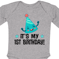 thumbnail image 4 of Inktastic 1st Birthday 1 Year Old Boys or Girls Long Sleeve Baby Bodysuit, 4 of 5