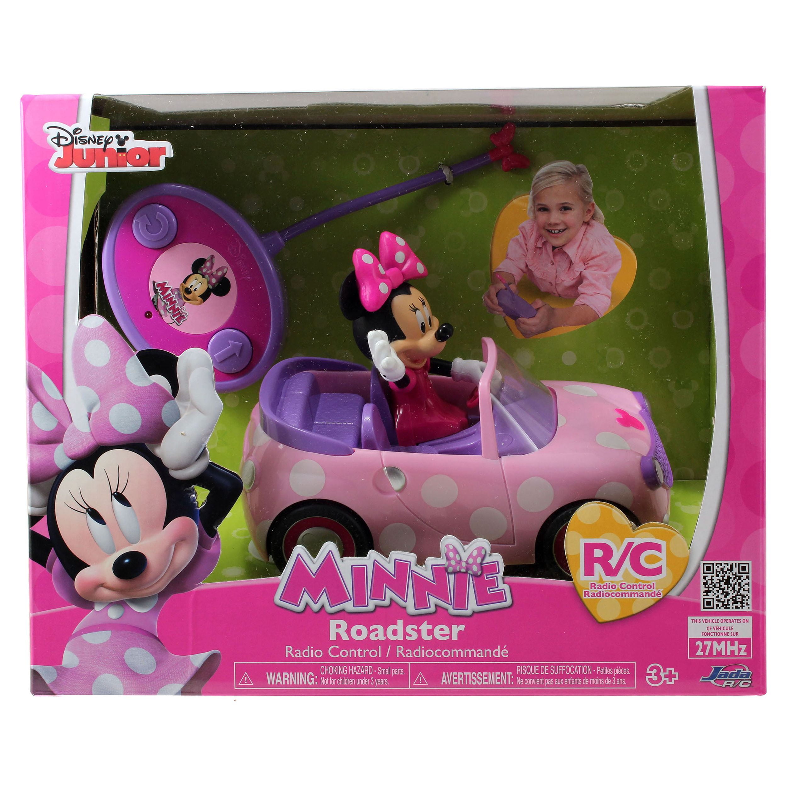 Jada Voiture Télécommandée Minnie Disney 19 cm Rose