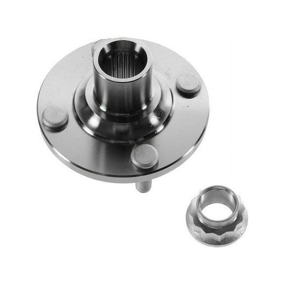 Wheel Hub - Compatible with 2007 - 2018 Toyota Yaris 2008 2009 2010 2011 2012 2013 2014 2015 2016 2017