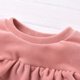 thumbnail image 5 of Gibobby Conjunto de Bebé A Niño Recién Nacido bebé niños niñas algodón sólido otoño manga larga pantalones pulóver sudadera conjunto ropa(Rosa,0-6 Meses), 5 of 5
