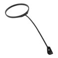 thumbnail image 2 of Vehicle Fuel Tank Filler Gas Cap Rope LR053665 Black for Evoque LR3 Replacement High Quality, 2 of 7