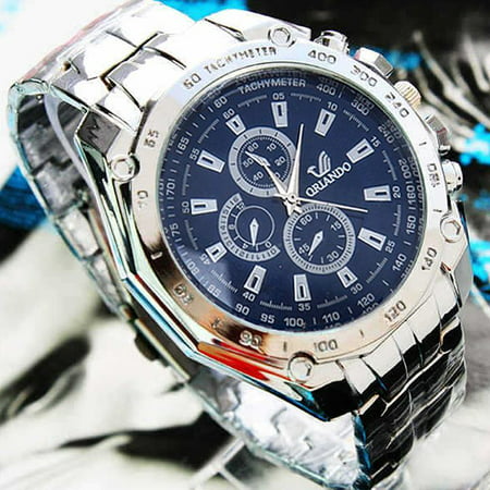 Men's Wrist Watches Fashion Watch Stainless Belt Sport Business Quartz Watch Wristwatches (Best Watches Under 2000 Pounds)