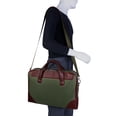 thumbnail image 5 of McKlein HARPSWELL, Dual Compartment Laptop Briefcase, Nano Tech-Light Nylon with Leather Trim, Green (18561), 5 of 7