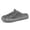 Grey, variant on OOOUM Breathable Garden Clogs For Women Men Comfortable Soft Water Shoes Non Slip Slip On Casual Summer Outdoor Flats White US:9.5