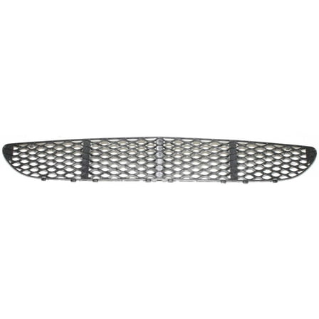 Front Bumper Grille Compatible with MERCEDES BENZ E-CLASS 2005-2006 Center Textured Black (E320 CDI Model) Sedan/Wagon