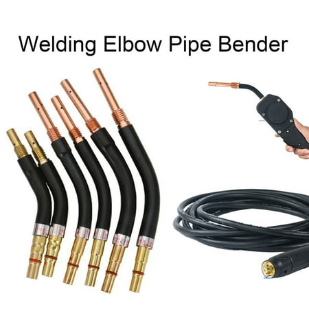 

BAETEUY 3Pcs Bending Pipe Bending Rod Rustproof Corrosion Resistant Tight Secure Connection Welding Pipe Bending Adapter Portable Welding Torch Kit
