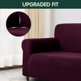 thumbnail image 4 of CHUN YI 1-Piece Checks Stretch Sofa Cover Slipcover Couch Cover, 4 of 6