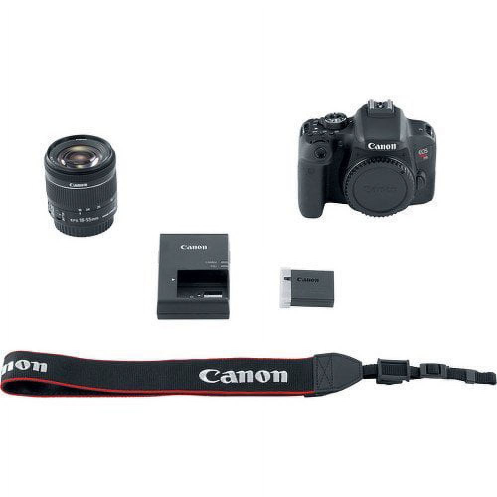 Deal-Expo Canon EOS Rebel T7i DSLR Camera with 18-55mm Lens Basic Accessories Bundle - image 5 of 7