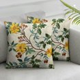thumbnail image 3 of nygtbtfer Set of 2 Embroidered Decorative Throw Pillow Covers Couch Square Pillowcases Cushion for Bedroom Sofa Farmhouse Decor  White, 3 of 7