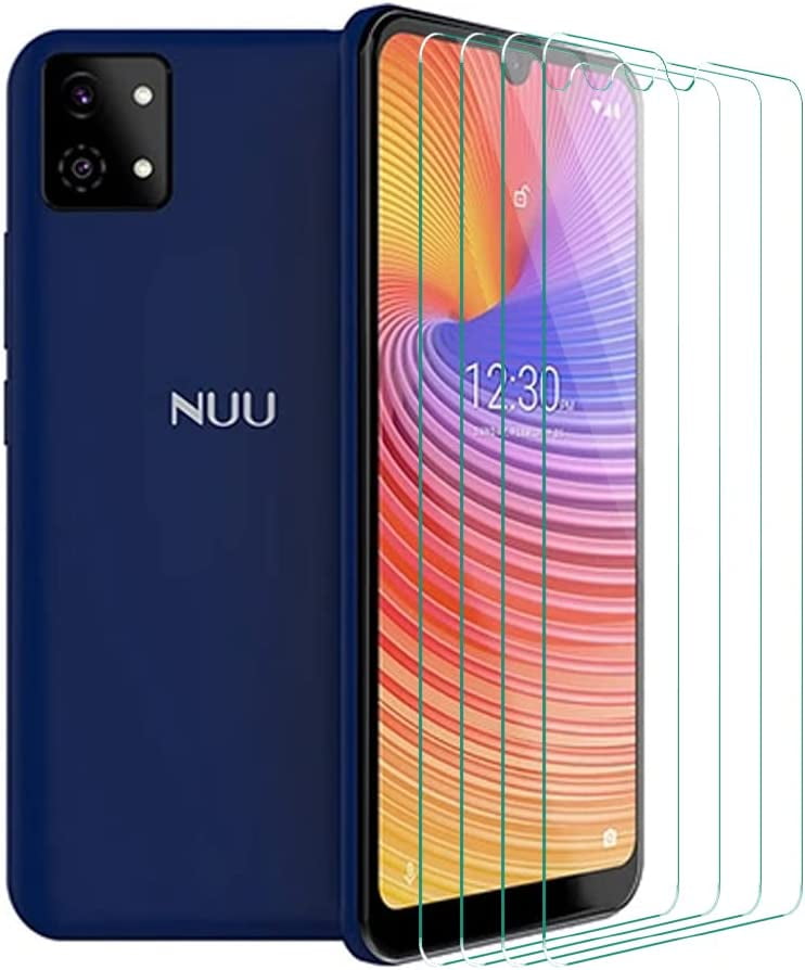A9L Screen Protectors [4 Pack] Screen Protector for NUU Mobile A9L