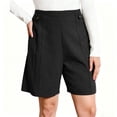 thumbnail image 5 of Admvng Women's Plus Size Summer Casual Shorts Breathable Soft Hiking Shorts with Pockets, 5 of 8