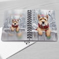 thumbnail image 4 of Playful Cairn Terrier Welcomes Winter Snowy Day with Cardinal Bird Spiral Bound Journal Cairns Dog Lover 5x7in Spiral Notebook - 2017, 4 of 5