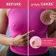 thumbnail image 3 of Cubiertas para pezones CAKES Body Grippy Circle Silicone Honey A-AA, 3 of 8