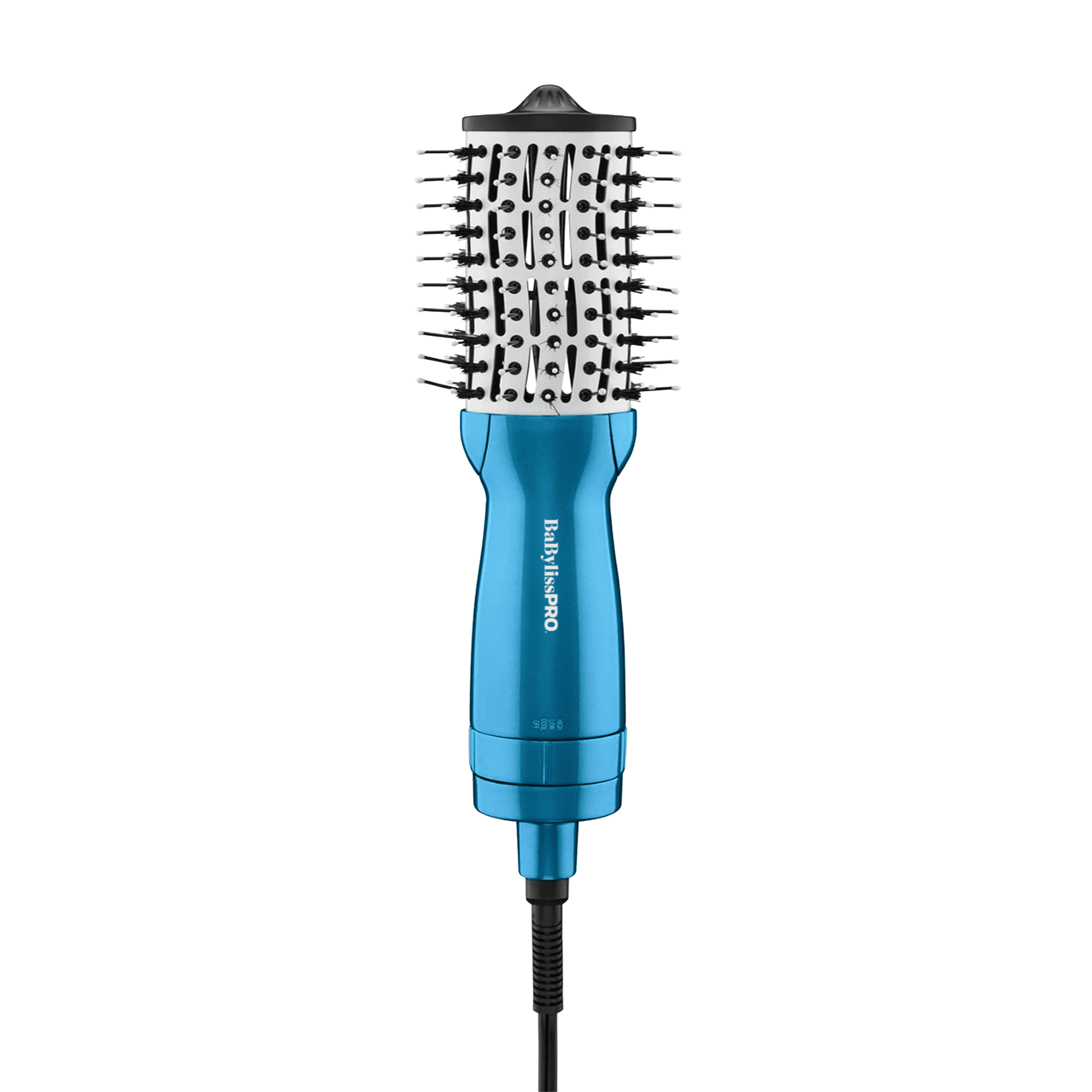 BaBylissPRO Nano Titanium Mini Hot Air Brush, 2-Inch Oval Barrel, 1 Count