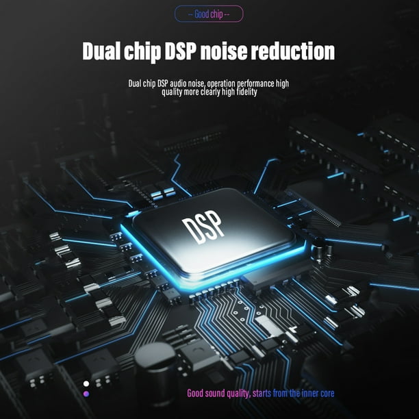 Graflsoa V8X Bluetooth Live Sound Card with 15 Sound Effects, 9