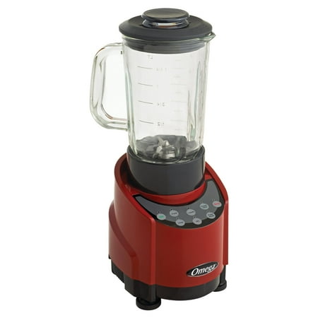 Omega SLK100GR - Blender - 1.5 qt - 600 W - red