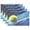 A966, variant on Ryvnso Placemats Set of 4 Tennis Ball Dining Mats Heat-Resistant Non-Slip Washable Table Mat
