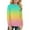 #A06-Cyan, variant on XADYUY Long Sleeve Shirts for Girls 10-12 Crewneck Fall Tshirts for Girls Casual Basic Girls Tops Cute Gradient Girls Sweatshirts 7-8 Years,Light pink