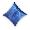 thumbnail image 2 of Flying Skeleton with Blue Flash Throw Pillow Covers Pillowcases 16 x 16 Inch Home Decor 2 Packs for Bedroom Sofa, 2 of 6