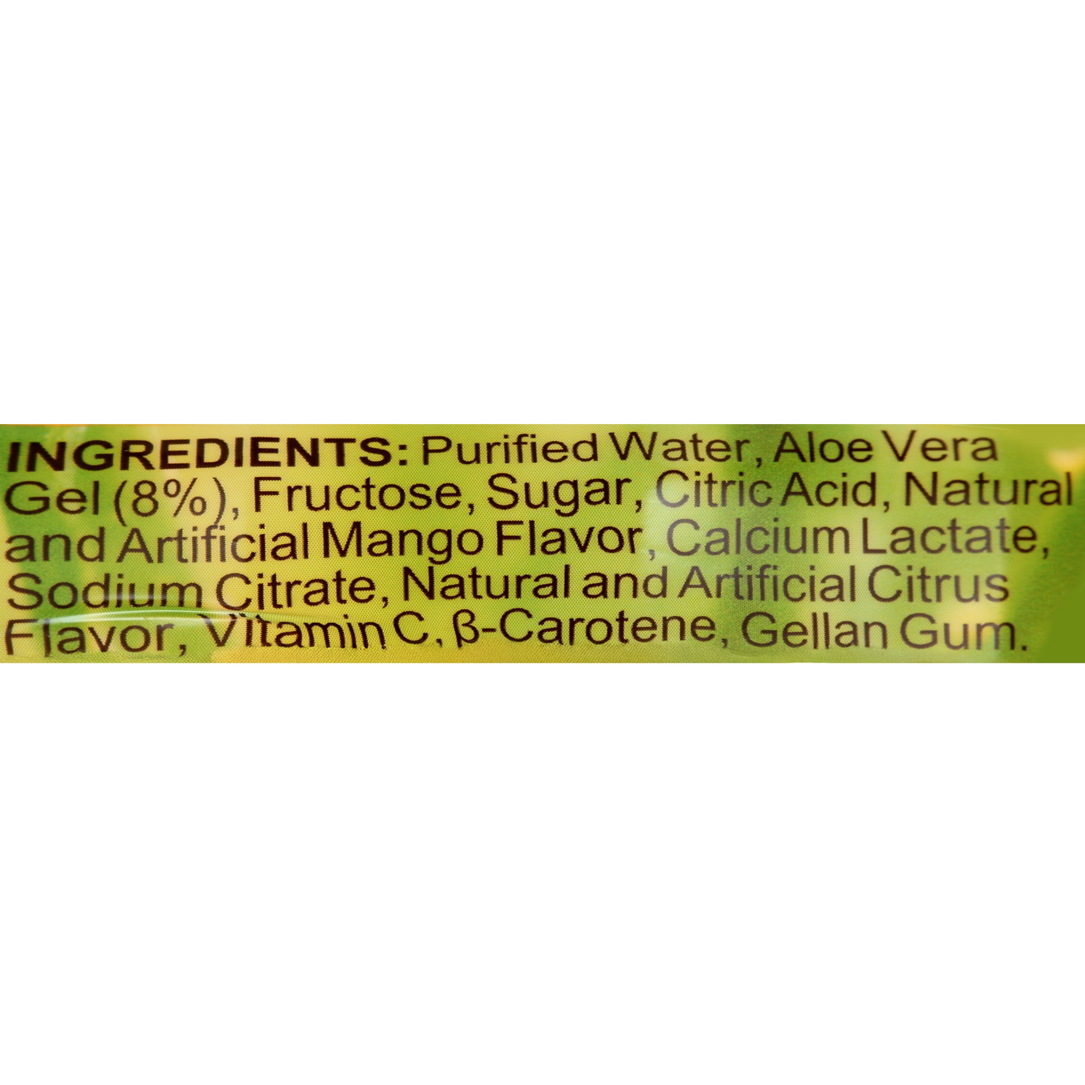 (3 pack) Faraon Aloe Vera Mango Flavored Drink, 50.7 oz