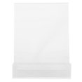 thumbnail image 1 of Book Display Stand Book Storage Display Holder Desktop Double Sided Book Rack, 1 of 9