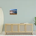 thumbnail image 2 of Stupell Rocky Shore Coastal Mountain Peaks Landscape Photography White Framed Art Print Wall Art, 2 of 7